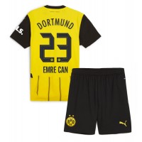 Borussia Dortmund Emre Can #23 Hjemmedraktsett Barn 2024-25 Kortermet (+ Korte bukser)